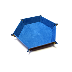 Alphaspel: Hexagon Dice Tray Large - Turquoise
