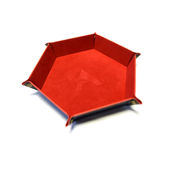 Alphaspel: Hexagon Dice Tray Large - Red