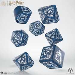 Harry Potter: Ravenclaw Modern Dice Set - Blue (7)