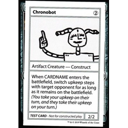 Magic löskort: Mystery Booster: Playtest Cards: Chronobot