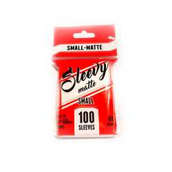 Card Sleeves Small Matte Clear 44x68mm (100) (Sleevy)