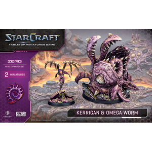 StarCraft®: Zerg Hero - Kerrigan & Omega Worm (plastic) (2)