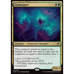 Magic löskort: Edge of Eternities: Cosmogoyf