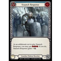 FaB Löskort: Welcome to Rathe - Hero Deck: Staunch Response (Blue)