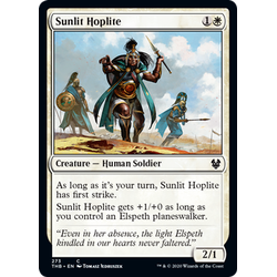 Magic löskort: Theros: Beyond Death: Sunlit Hoplite