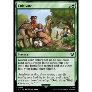Magic löskort: Commander: The Lord of the Rings: Tales of Middle-earth: Cultivate