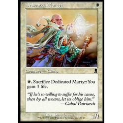 Magic löskort: Odyssey: Dedicated Martyr