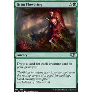 Magic löskort: Commander 2014: Grim Flowering