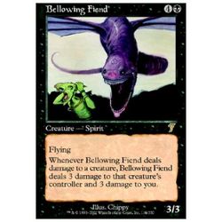 Magic löskort: 7th Edition: Bellowing Fiend
