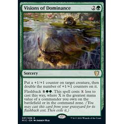Magic löskort: Commander: Innistrad: Midnight Hunt: Visions of Dominance