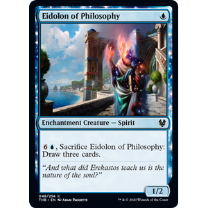 Magic löskort: Theros: Beyond Death: Eidolon of Philosophy