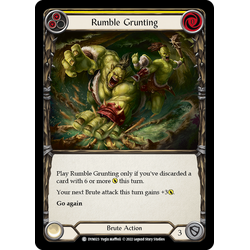 FaB Löskort: Dynasty: Rumble Grunting (Blue)