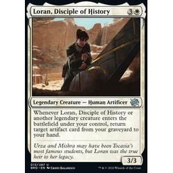 Magic löskort: The Brothers' War: Loran, Disciple of History