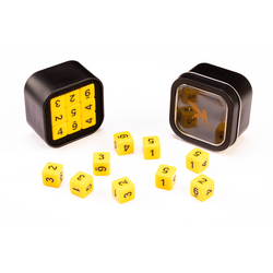 D6 Series: Opaque, Yellow - 18-die Set (Acrylic)