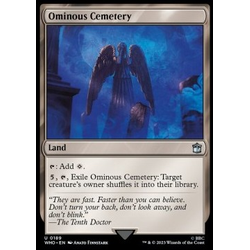 Magic löskort: Universes Beyond: Doctor Who: Ominous Cemetery