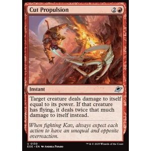 Magic löskort: Edge of Eternities: Cut Propulsion