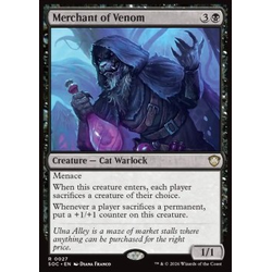 Magic löskort: Commander: Secrets of Strixhaven: Merchant of Venom