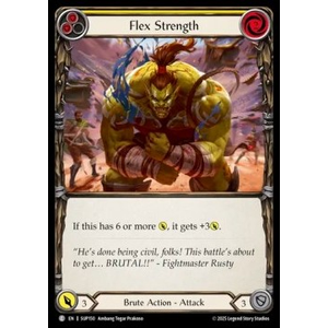 FaB Löskort: Super Slam: Flex Strength (Yellow)
