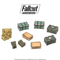 Fallout: Wasteland Warfare: Terrain - Cases and Crates