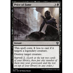 Magic löskort: Commander: Murders at Karlov Manor: Price of Fame