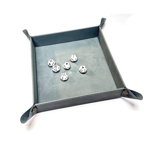 Alphaspel: Square Dice Tray - Light Bluegrey