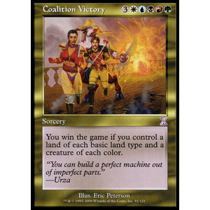 Magic löskort: Timeshifted: Coalition Victory