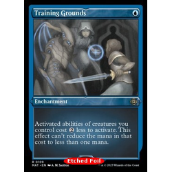 Magic löskort: March of the Machine: The Aftermath: Training Grounds (alternative art) (Etched Foil) (japansk)
