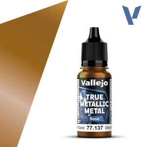 Vallejo True Metallic Metal: Arcane Gold (Base) (18ml)