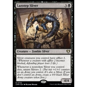 Magic löskort: Commander Masters: Lazotep Sliver