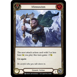 FaB Löskort: Monarch Unlimited: Minnowism (Red)