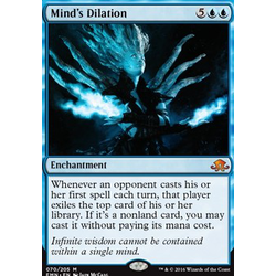 Magic löskort: Eldritch Moon: Mind's Dilation (Foil)
