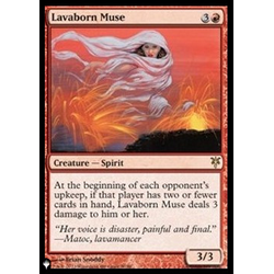 Magic löskort: The List: Lavaborn Muse