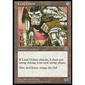 Magic löskort: Mirage: Lead Golem