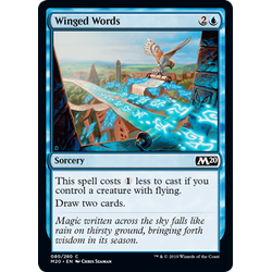 Magic löskort: Core Set 2020: Winged Words