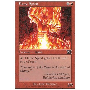 Magic löskort: 6th Edition: Flame Spirit