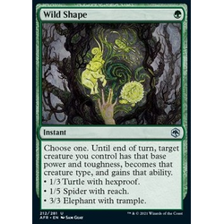 Magic löskort: Adventures in the Forgotten Realms: Wild Shape (Foil)