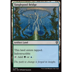 Magic löskort: Magic: Commander: Aetherdrift: Tanglepool Bridge