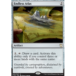 Magic löskort: Commander 2018: Endless Atlas