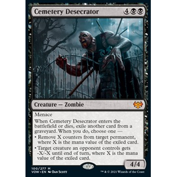 Magic löskort: Innistrad: Crimson Vow: Cemetery Desecrator