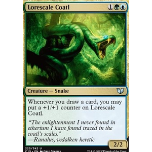 Magic löskort: Commander 2015: Lorescale Coatl