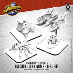 Destroyers: Belcher, LTA Fighter & Dire Ant - Alternate Elite Units
