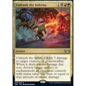 Magic löskort: Streets of New Capenna: Unleash the Inferno
