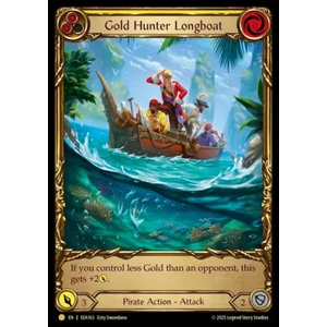 FaB Löskort: High Seas: Gold Hunter Longboat (Cold Foil)