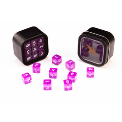 D6 Series: Transparent, Purple - 18-die Set (Acrylic)
