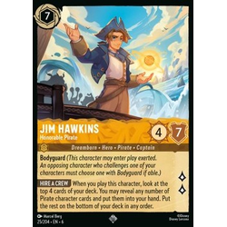 Lorcana Löskort: Azurite Sea: Jim Hawkins - Honorable Pirate