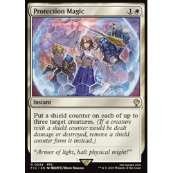 Magic löskort: Magic: The Gathering - FINAL FANTASY: Commander: Protection Magic