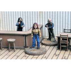 Dead Man's Hand: Civilian Rogan's Bar Figure set