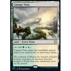 Magic löskort: Commander: Innistrad: Midnight Hunt: Canopy Vista