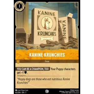 Lorcana Löskort: Archazia’s Island: Kanine Krunchies