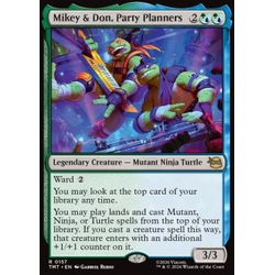 Magic löskort: Teenage Mutant Ninja Turtles: Mikey & Don, Party Planners